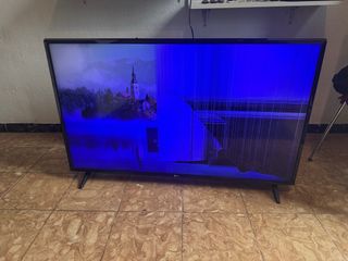 Pantalla LG 43 rota