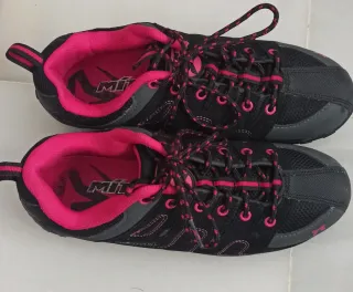 Zapatillas de spinning Mitical Negras y Fucsia