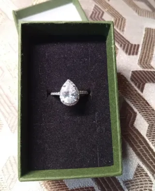 Anillo de Plata Artesanal Circonitas