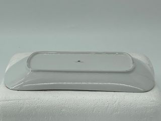 Bandeja porcelana M&Z Holandés flores dorada