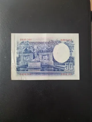 Billete 50 Pesetas Banco de España 1935