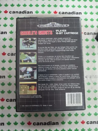 Ghouls 'n Ghosts Sega Mega Drive