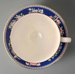 Set 6 Tazze Tè Wedgwood Blue Siam Bone China