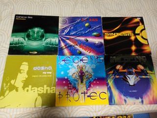 Lote 32 vinilos siglo 21,makina 90. vocal