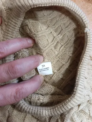 Conjunto lana bebé 2 piezas talla 2_3 años