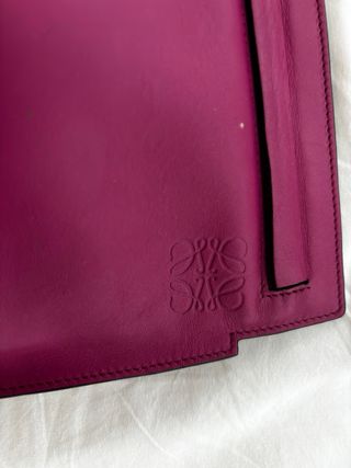 Bolso de mano Loewe Piel Morado