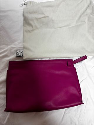 Bolso de mano Loewe Piel Morado