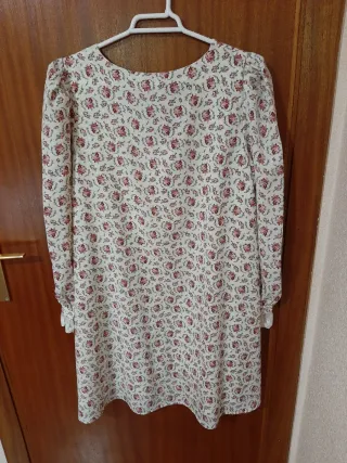 Vestido midi estampado floral