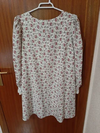 Vestido midi estampado floral