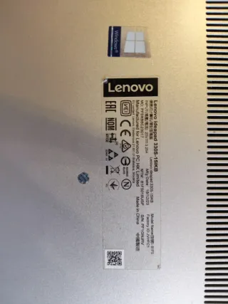 Lenovo IdeaPad 330s-15ikb Plata