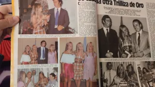 Revista Lecturas 1983 poster Antonio y Carmen