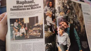 Revista Lecturas 1983 poster Antonio y Carmen