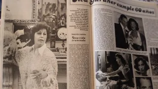 Revista Lecturas 1983 poster Antonio y Carmen