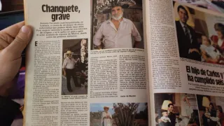 Revista Lecturas 1983 poster Antonio y Carmen