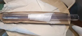 Protector plástico mesa redonda 95cm