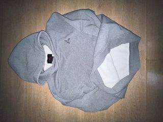 Sudadera Jordan Gris con Logo