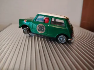 Mini Scalextric Exin Verde Rally Monte Carlo