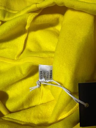 Sudadera Adidas Entrada 22 Hoodie Amarilla XXXL