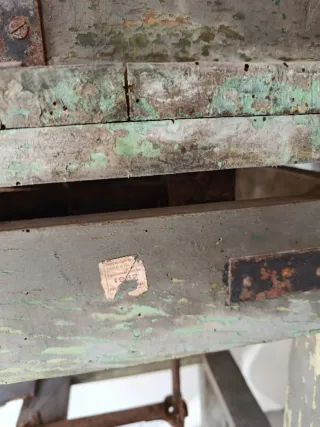 Báscula antigua madera Tortosa