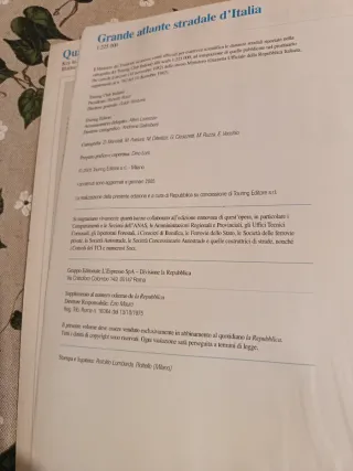 Italia grande atlante stradale