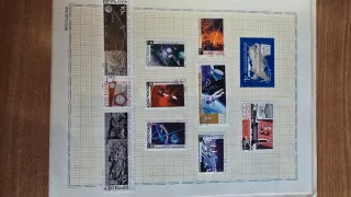 Álbum de sellos Cosmos de la URSS