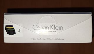 Calvin Klein Pack 3 Boxers Talla L