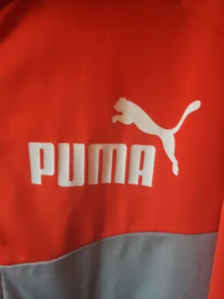 Chaqueta Puma Naranja y Negra