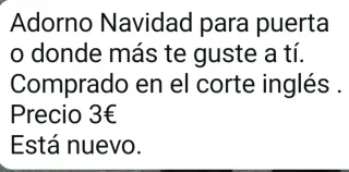 Adorno Navidad Plumas Azul/Verde
