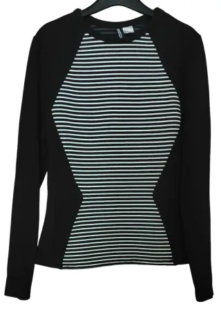 Camiseta Blanco y Negro