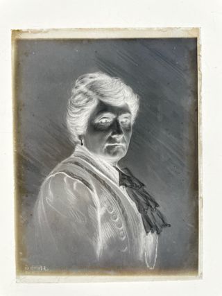 5 Placas Negativas Cristal 9x12cm Antiguas