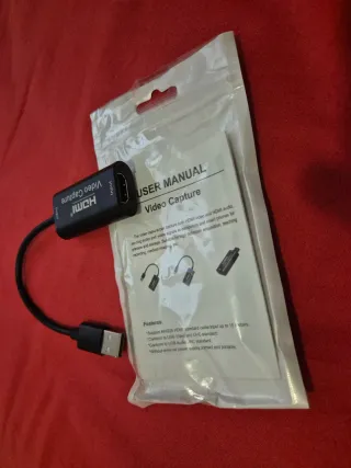 Adaptador Capturador Video USB a HDMI