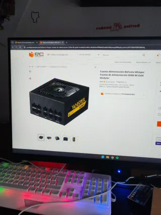 Caja PC Nox Hummer Mc + Bitfenix 550w 80+ gold mod