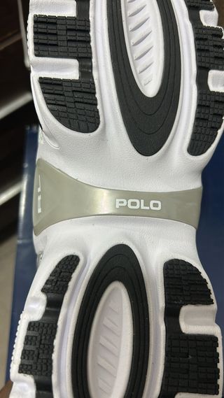 Zapatillas Polo Ralph Lauren plateadas