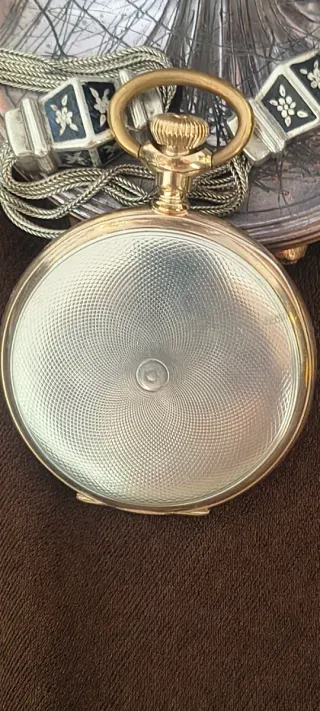 Reloj Bolsillo Plata 925 American Waltham