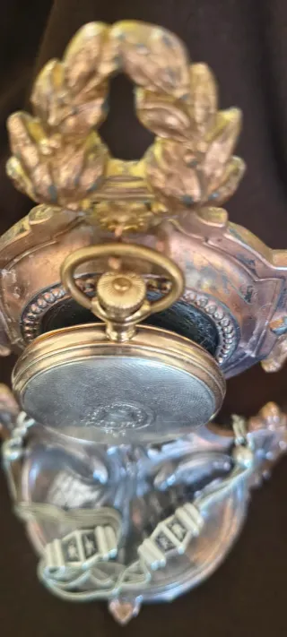 Reloj Bolsillo Plata 925 American Waltham