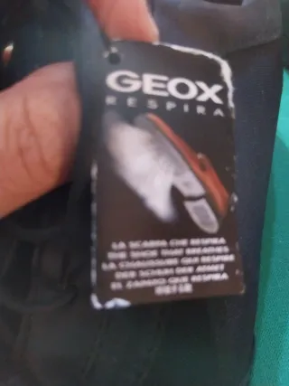 Scarpe Geox Respira Uomo N.45 Nere