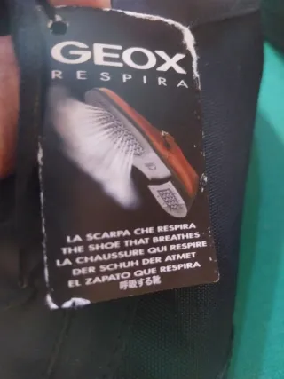 Scarpe Geox Respira Uomo N.45 Nere