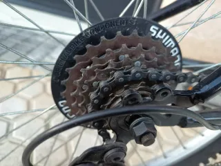 Bicicleta Groove 24 Negra y Naranja