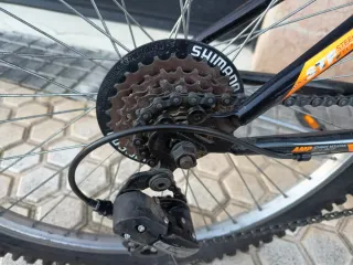 Bicicleta Groove 24 Negra y Naranja