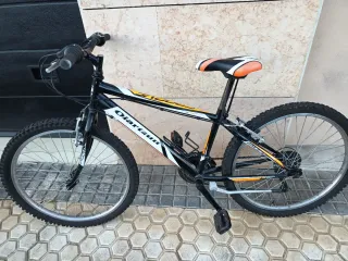 Bicicleta Groove 24 Negra y Naranja