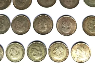 20 Monedas 100 Pesetas Franco Plata