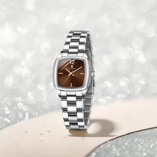 Reloj SAPPHIRO Mujer Marrón y Plateado