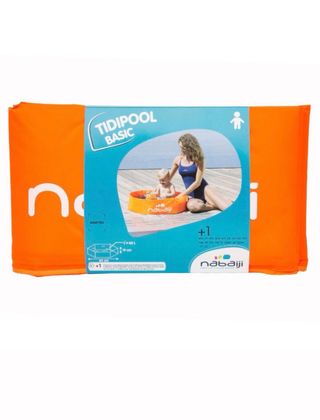 Piscina infantil naranja - usada una vez