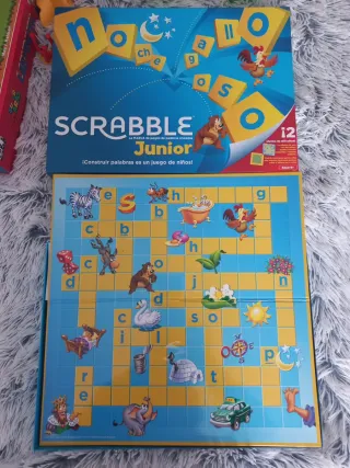 Scrabble Junior Juego de Mesa para Niños