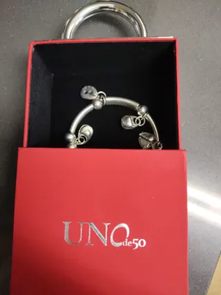 Pulsera Uno de 50 Plata