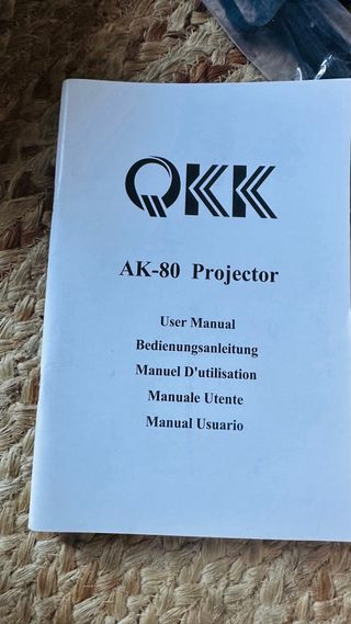 Proyector QKK Mini Blanco