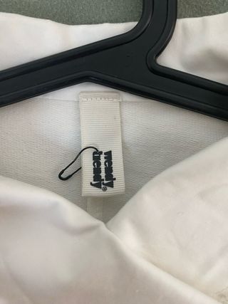 Chaqueta blanca original con botones