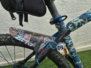 Bicicleta MX29 Camuflaje Azul