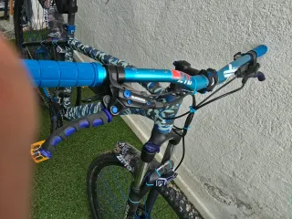 Bicicleta MX29 Camuflaje Azul
