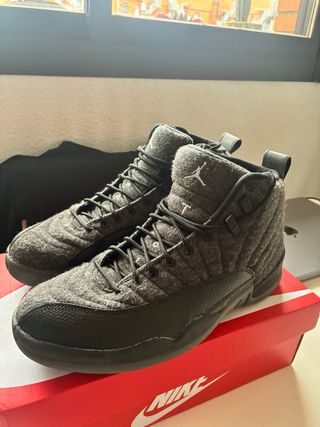 Jordan 12 OVO Retro Wool Negro/Gris